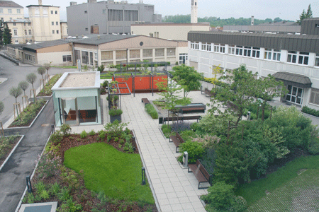 draingarden krankenhaus st. pölten