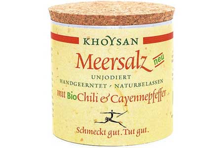 khoysan meersalz bio chili cayennepfeffer